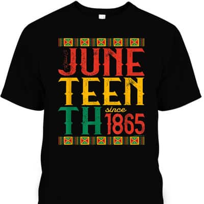 Strong Women Juneteenth Freedom Independence 1865 Vintage Black History T-Shirt
