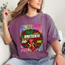 Strong Women Juneteenth Freedom Day African American June 19th Junenth T-Shirt Strong Women Juneteenth Freedom Day African American June 19th Junenth T-Shirt