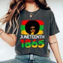 Strong Women Black Melanin Girl Juneteenth Black History Women Queen T-Shirt