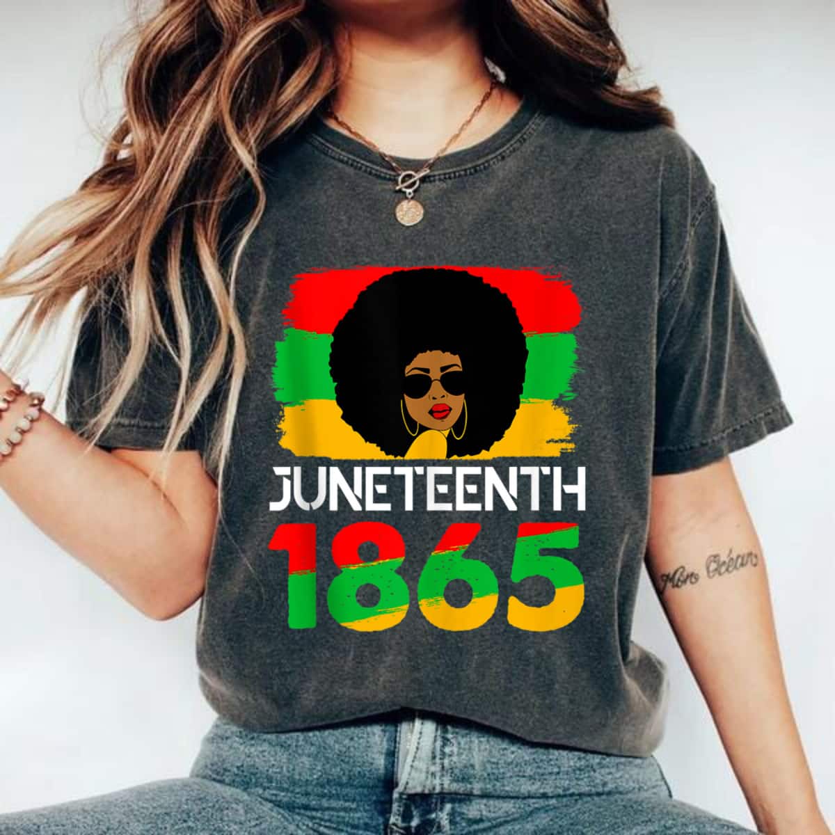 Strong Women Black Melanin Girl Juneteenth Black History Women Queen T-Shirt Strong Women Black Melanin Girl Juneteenth Black History Women Queen T-Shirt