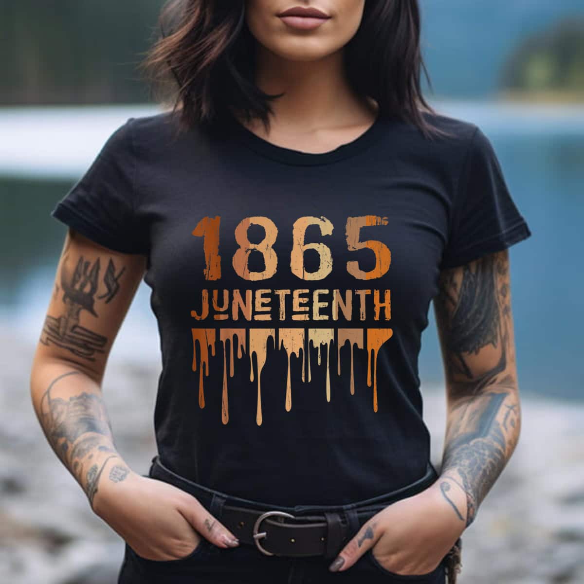Strong Women 1865 Juneteenth 2022 Melanin Black Pride Melanated Women T-Shirt Strong Women 1865 Juneteenth 2022 Melanin Black Pride Melanated Women T-Shirt