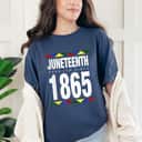 Strong Women Juneteenth Free-ish Since 1865 Independence Day T-Shirt