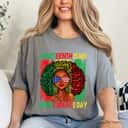 Strong Women Queen Women Girls Juneteenth Is My Independence Free Day T-Shirt Strong Women Queen Women Girls Juneteenth Is My Independence Free Day T-Shirt