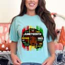 Strong Women Juneteenth Freedom Day African Black American T-Shirt Strong Women Juneteenth Freedom Day African Black American T-Shirt
