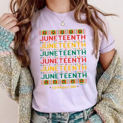 Strong Women Juneteenth African American Black History T-Shirt