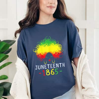 Strong Women Freedom Day Juneteenth Afrocentric African American T-Shirt