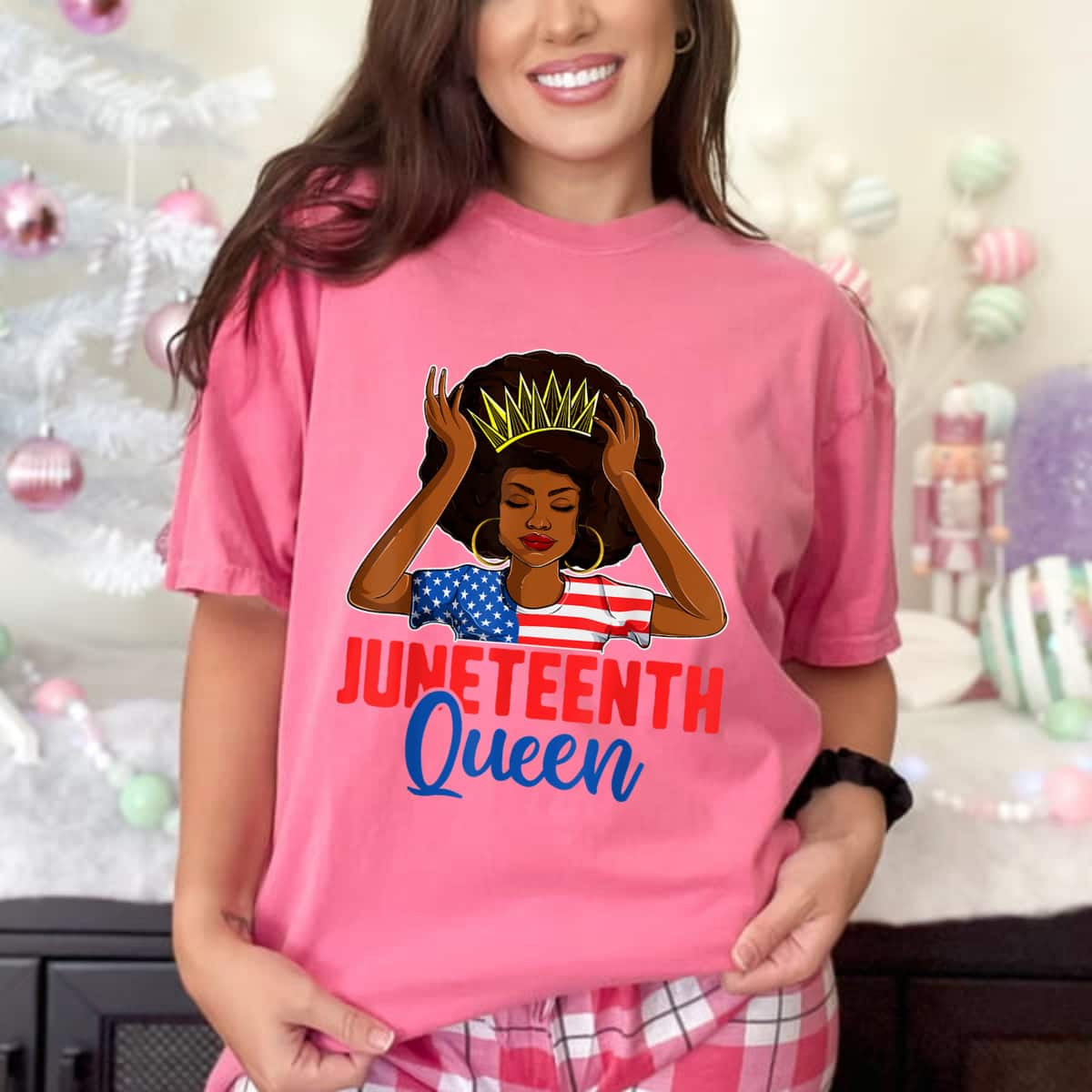 Strong Women Juneteenth Women, Juneteenth Black Queen Us Flag T-Shirt Strong Women Juneteenth Women, Juneteenth Black Queen Us Flag T-Shirt