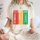 Strong Women Juneteenth 1865 Breaking Every Chain Black History Freedom T-Shirt Strong Women Juneteenth 1865 Breaking Every Chain Black History Freedom T-Shirt