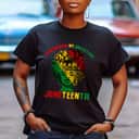 Strong Women Remembering My Ancestors Juneteenth Black Freedom 1865 T-Shirt Strong Women Remembering My Ancestors Juneteenth Black Freedom 1865 T-Shirt