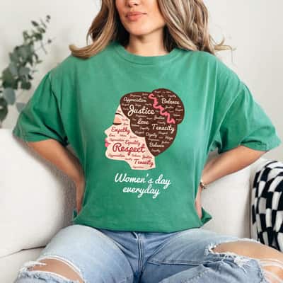 Womens International Day Everyday Empower Feminist Feminism T-Shirt