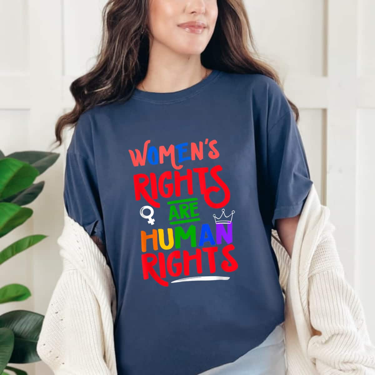 Mind Your Uterus Feminist Rights Are Human Rights T-Shirt Mind Your Uterus Feminist Rights Are Human Rights T-Shirt