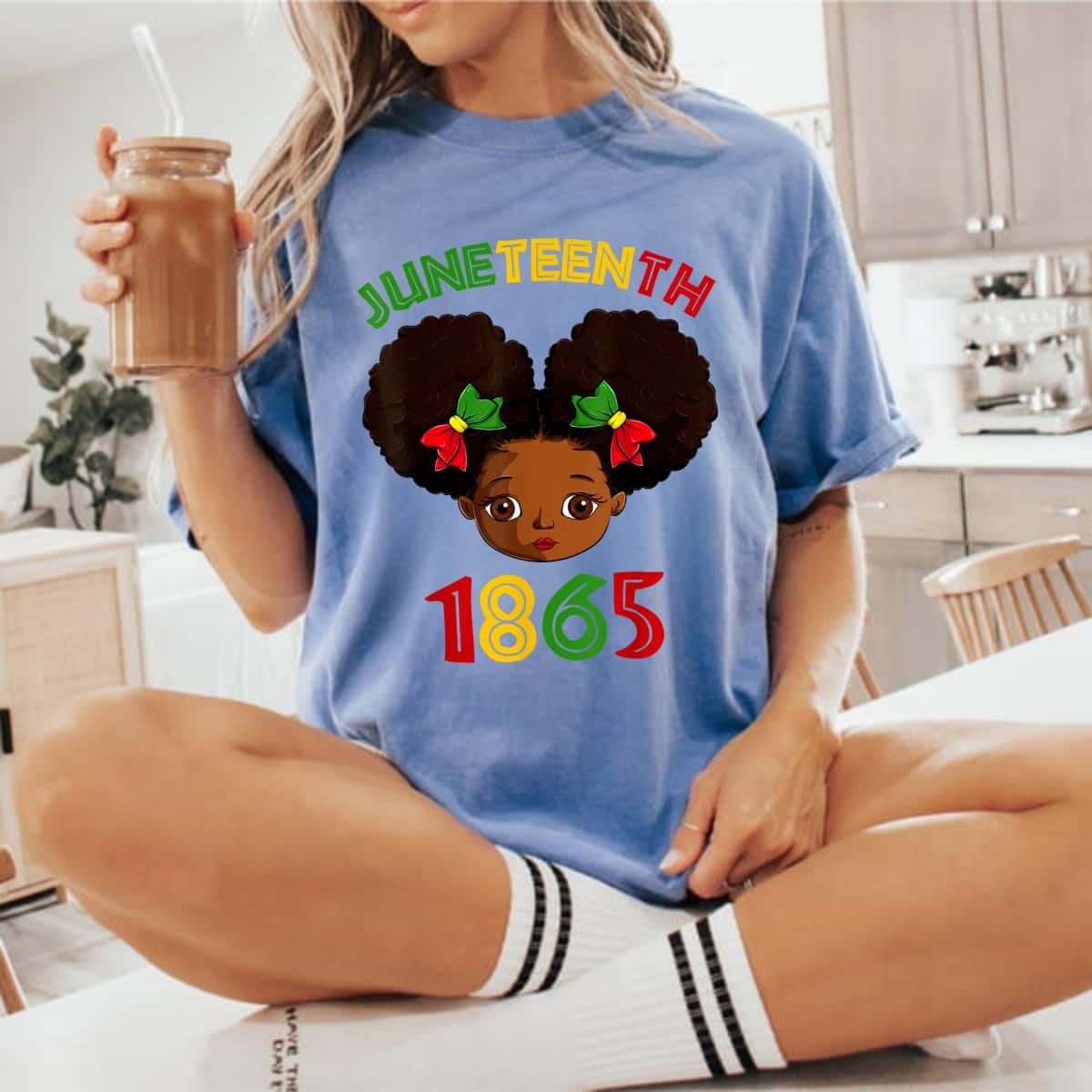 Strong Women Toddler Juneteenth Outfit Girl, June 19th 1865 Kids Girls T-Shirt Strong Women Toddler Juneteenth Outfit Girl, June 19th 1865 Kids Girls T-Shirt