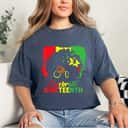 Strong Women Black Women Messy Bun Celebrate Juneteenth Indepedence Day T-Shirt Strong Women Black Women Messy Bun Celebrate Juneteenth Indepedence Day T-Shirt