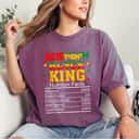 Strong Women Nutritional Facts Juneteenth 1865 Black King Black Queen T-Shirt Strong Women Nutritional Facts Juneteenth 1865 Black King Black Queen T-Shirt