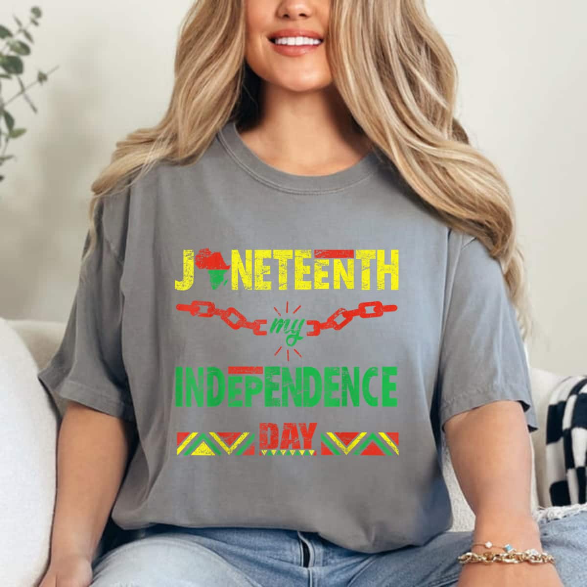 Strong Women Juneteenth Is My Independence Day Black History Month T-Shirt Strong Women Juneteenth Is My Independence Day Black History Month T-Shirt