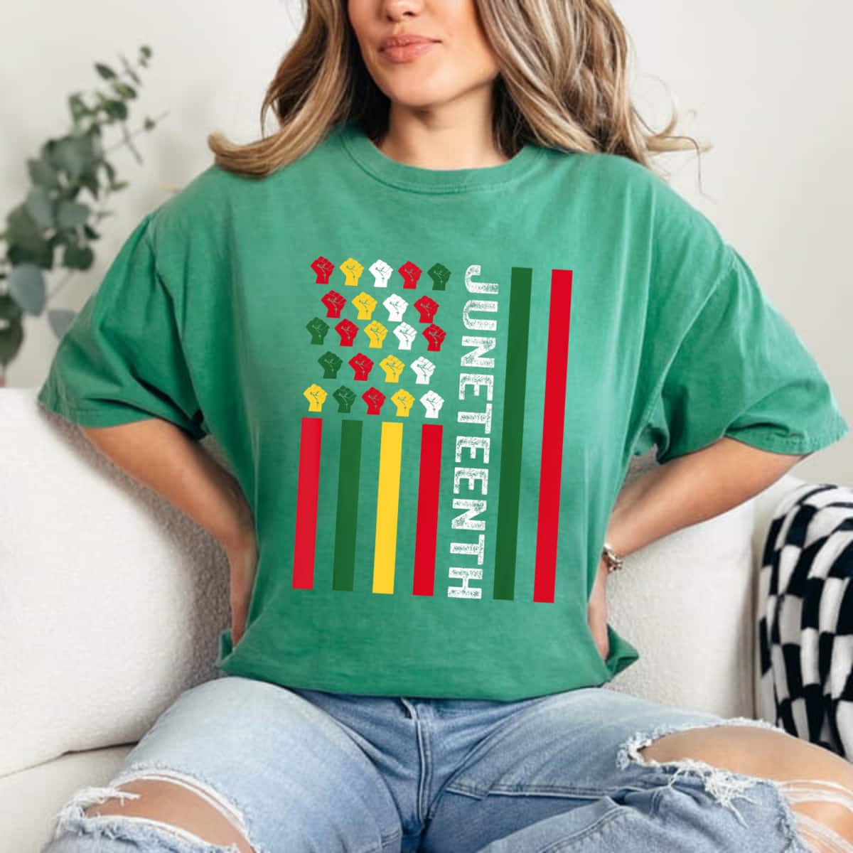 Strong Women Juneteenth Black History Flag African American Since 1865 T-Shirt Strong Women Juneteenth Black History Flag African American Since 1865 T-Shirt