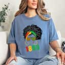 Strong Women Juneteenth Black Freedom 1865 Girls Kids Toddler T-Shirt