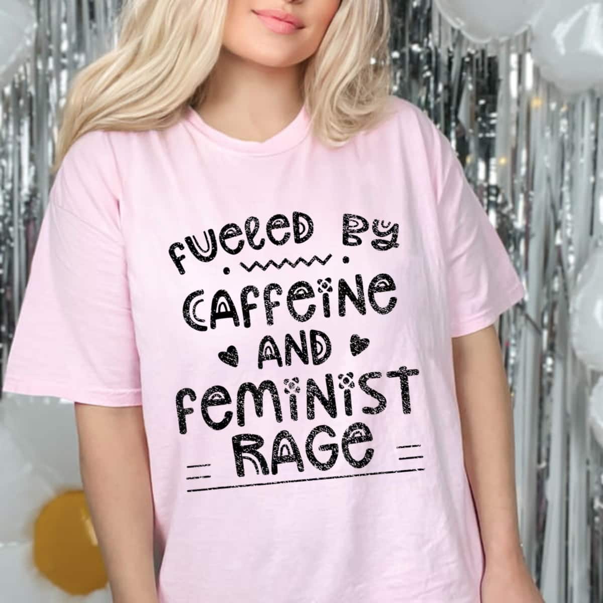 Fueled By Caffeine And Feminist Rage Feminists Feminism T-Shirt Fueled By Caffeine And Feminist Rage Feminists Feminism T-Shirt