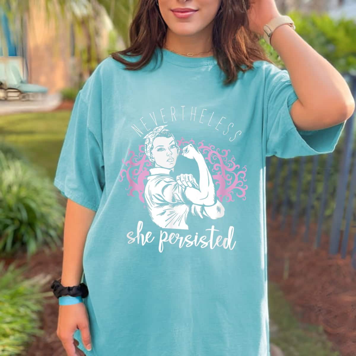 Women Empowerment Girl Power Nevertheless She Persisted T-Shirt Women Empowerment Girl Power Nevertheless She Persisted T-Shirt