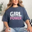 Awesome Girl Power Feminist Graphic T-Shirt Awesome Girl Power Feminist Graphic T-Shirt