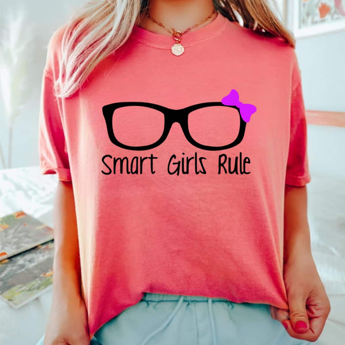 Girl Power Smart Girls Rule Great T-Shirt Girl Power Smart Girls Rule Great T-Shirt