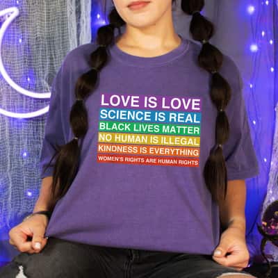 Social Justice Equality Unisex Child Human Rights Equality Social Justice Women Kindness, Black, Small US T-Shirt