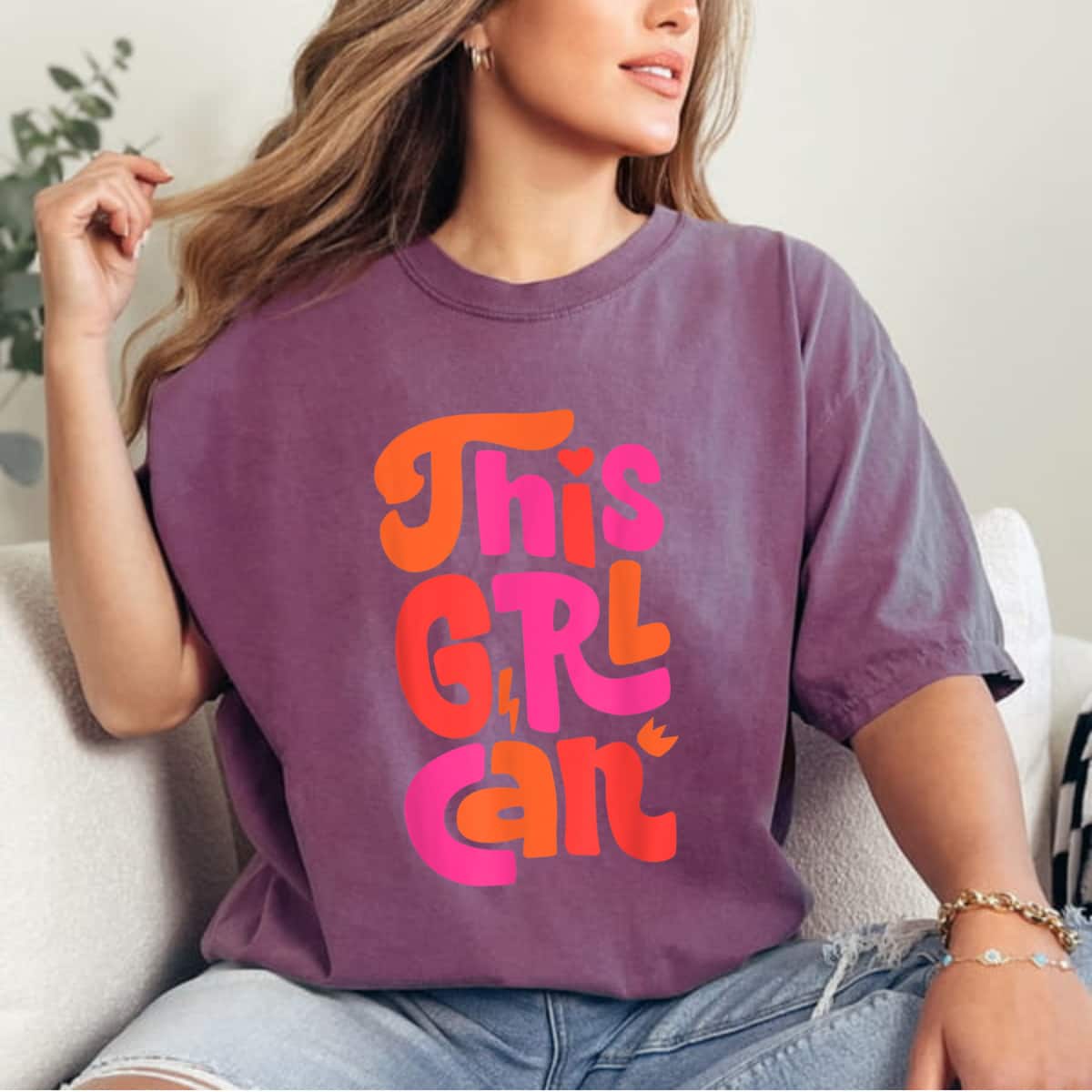 This GRL Can, Girl Power Female Empowerment T-Shirt This GRL Can, Girl Power Female Empowerment T-Shirt