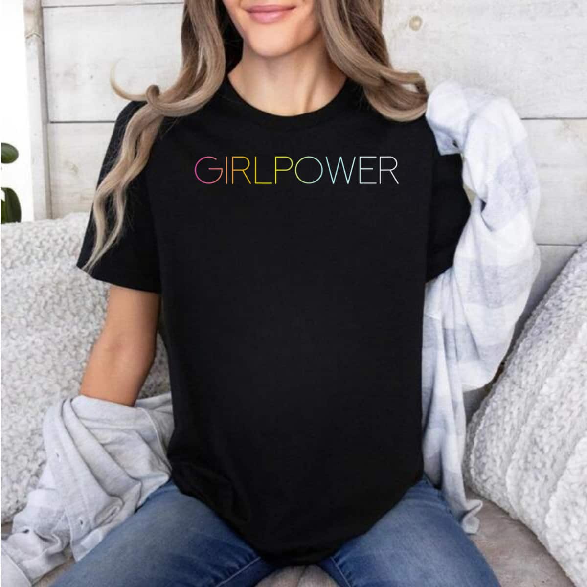 Womens Girl Power T-Shirt Womens Girl Power T-Shirt