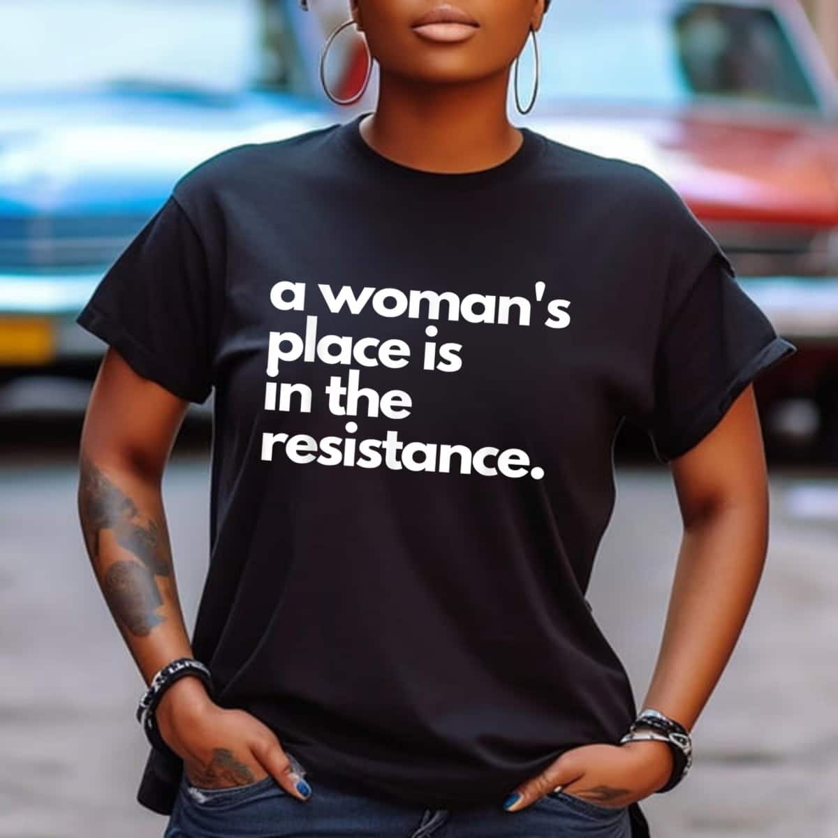 Rights For Feminist Gift And Girl Power T-Shirt Rights For Feminist Gift And Girl Power T-Shirt