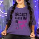 Feminist Girls Just Want To Have Fundamental Rights Fist T-Shirt
