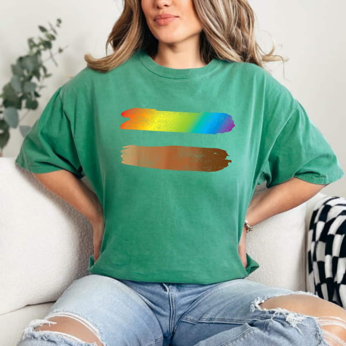 Rainbow Black Pride Equal Sign Gay Rights Equality LGBT Gift T-Shirt Rainbow Black Pride Equal Sign Gay Rights Equality LGBT Gift T-Shirt