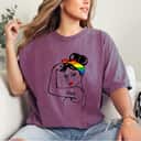 LGBT Girl Power Pin Up Gay Pride Equality LGBT Pride Month T-Shirt LGBT Girl Power Pin Up Gay Pride Equality LGBT Pride Month T-Shirt