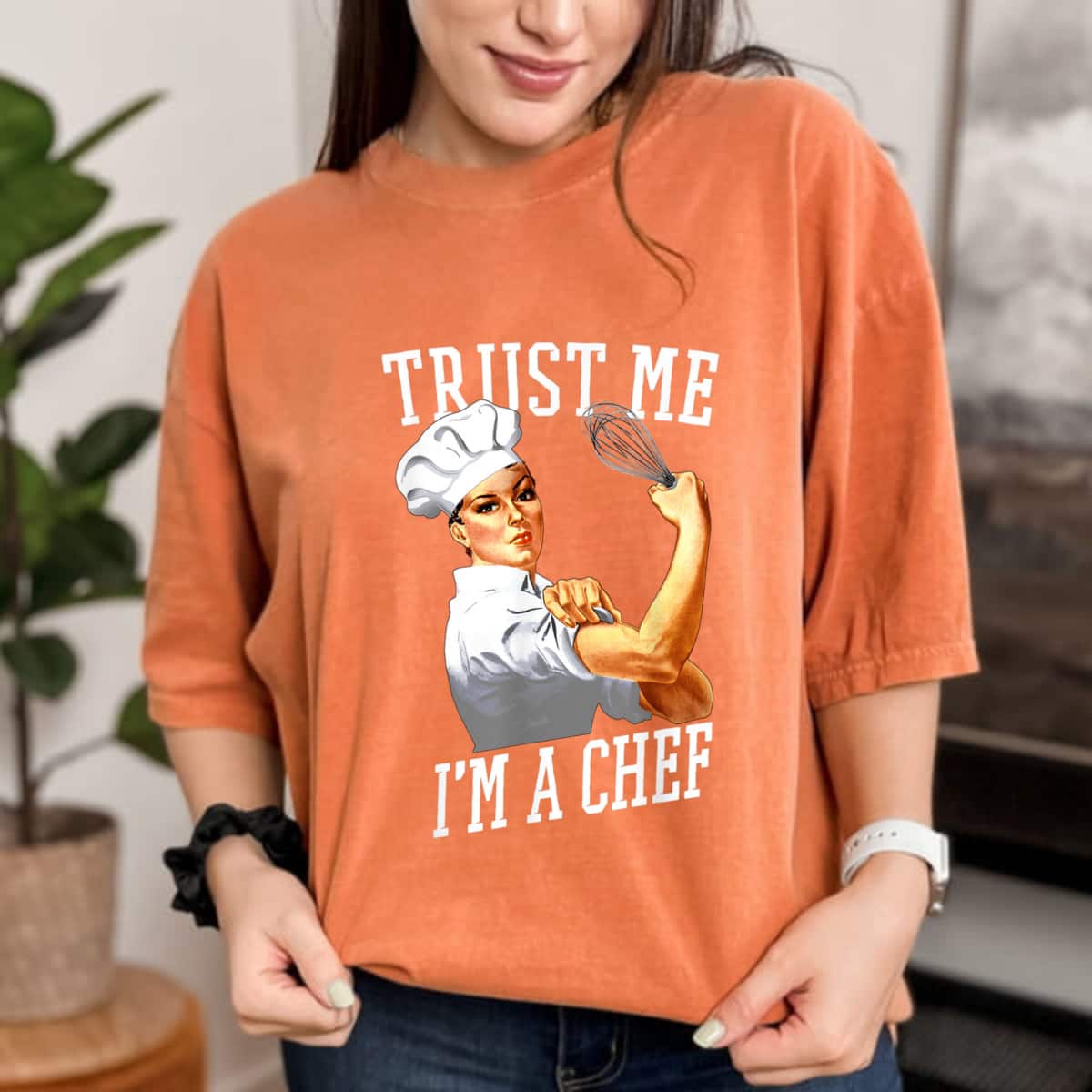 Trust Me I'm A Chef Rosie The Riveter For Chefs T-Shirt Trust Me I'm A Chef Rosie The Riveter For Chefs T-Shirt