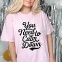 You Need To Calm Down - Pride And Equality T-Shirt You Need To Calm Down - Pride And Equality T-Shirt