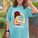California Red For Ed CA Red4Ed Rosie The Riveter T-Shirt California Red For Ed CA Red4Ed Rosie The Riveter T-Shirt