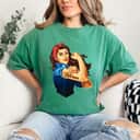 Rosie The Riveter - Woman Veteran T-Shirt Rosie The Riveter - Woman Veteran T-Shirt
