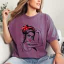 Female Keeper Rosie The Riveter Pin Up Girl T-Shirt Female Keeper Rosie The Riveter Pin Up Girl T-Shirt