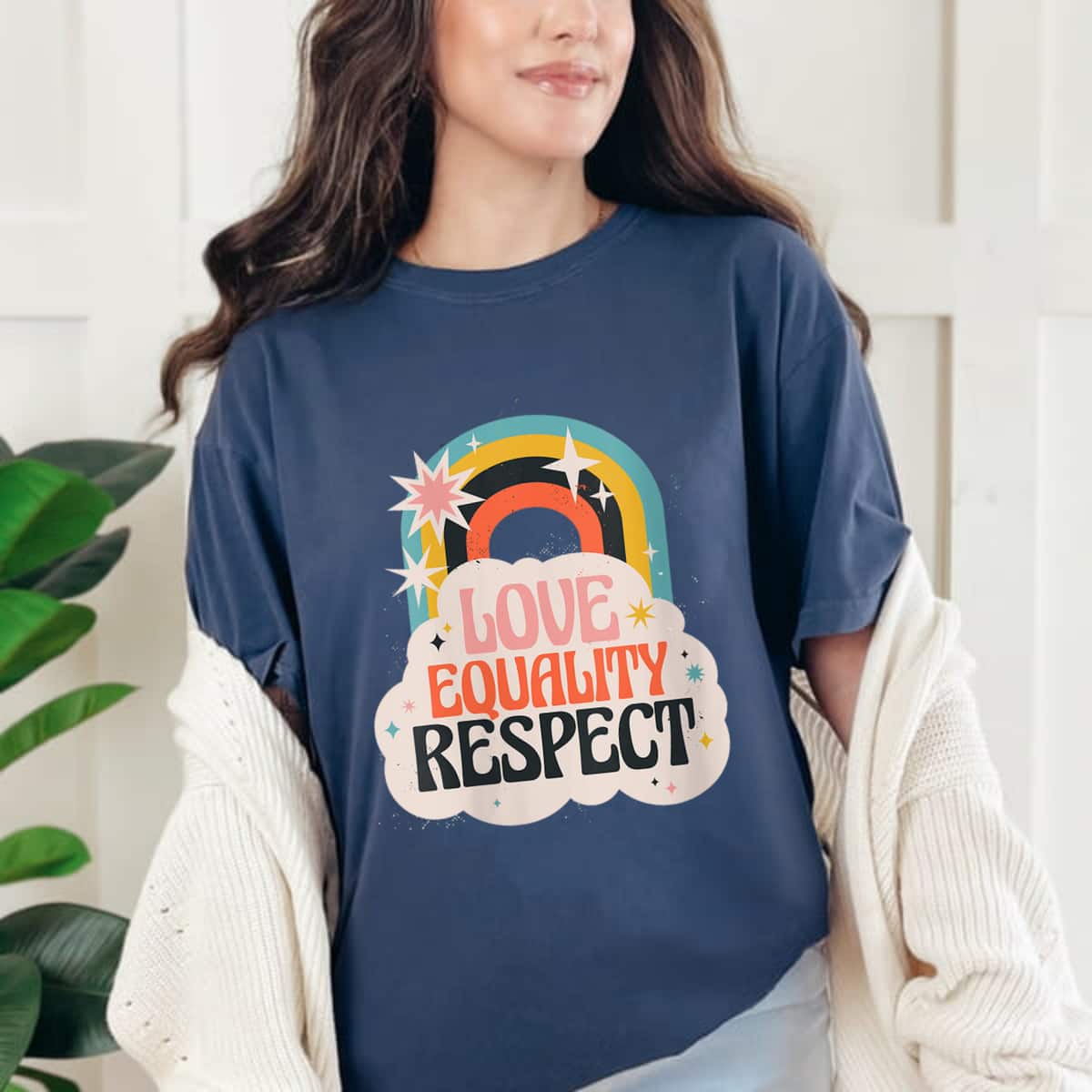 Womens Love Equality Respect Equality Social Justice T-Shirt Womens Love Equality Respect Equality Social Justice T-Shirt