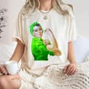 Rosie The Riveter St Patricks Day T-Shirt Rosie The Riveter St Patricks Day T-Shirt