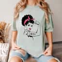 Rosie The Riveter - Breast Cancer Awareness T-Shirt Rosie The Riveter - Breast Cancer Awareness T-Shirt