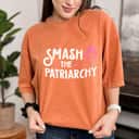 Womens Feminist Smash The Patriarchy Symbol T-Shirt Womens Feminist Smash The Patriarchy Symbol T-Shirt