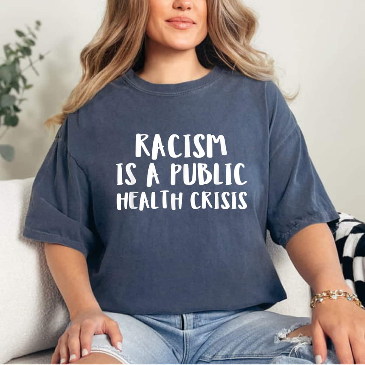 Racism Is A Public Health Crisis Equality Slavery T-Shirt Racism Is A Public Health Crisis Equality Slavery T-Shirt