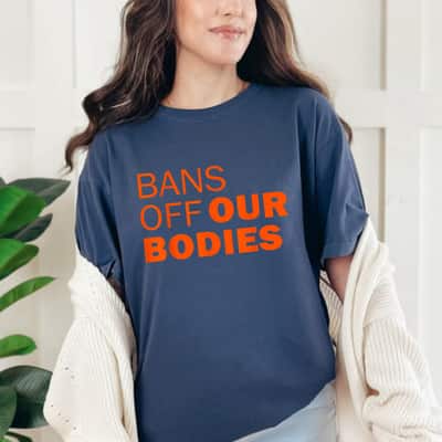 Her Body Her Choice Feminist Rights Are Human Rights T-Shirt