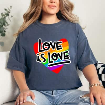 Equality LGBT Pride Awareness - Love Is Love T-Shirt