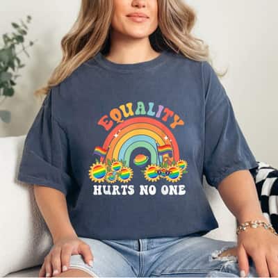 Equality Hurts No One LGBT Pride Gay Pride T-Shirt