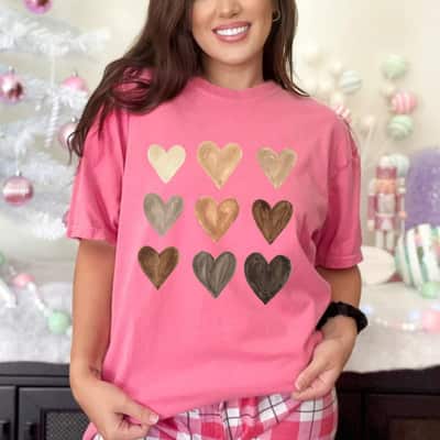 Melanin Hearts Social Justice Equality Unity Protest T-Shirt