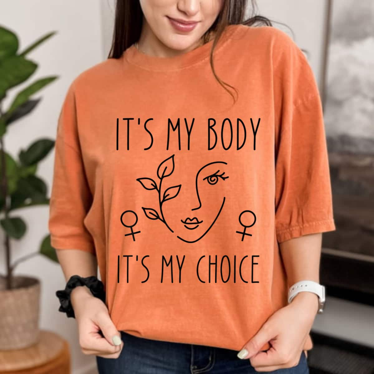 It's My Body It's My Choice Feminist Rights Feminist T-Shirt It's My Body It's My Choice Feminist Rights Feminist T-Shirt