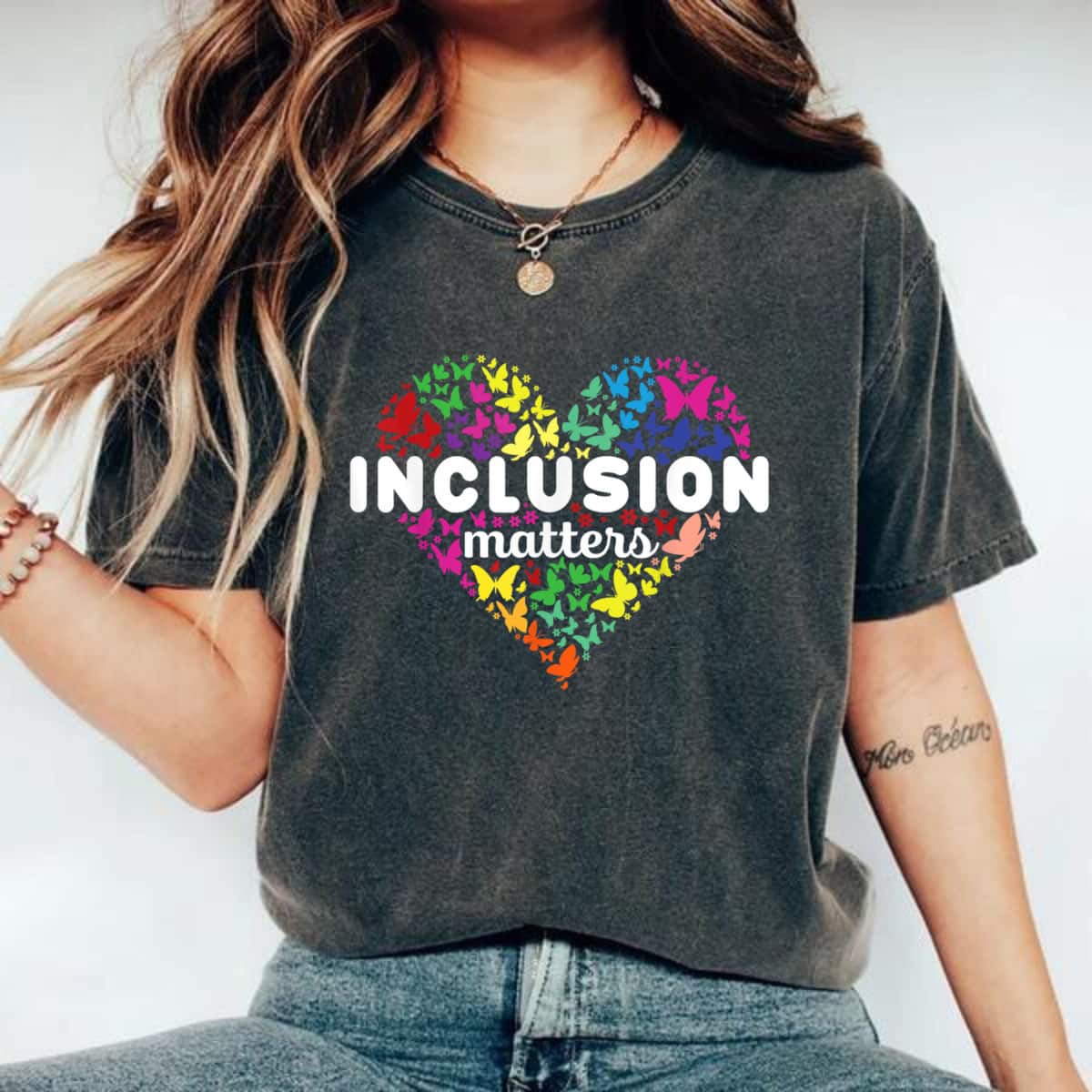 Inclusion Matters - Autism Awareness SPED ASD Spectrum T-Shirt Inclusion Matters - Autism Awareness SPED ASD Spectrum T-Shirt