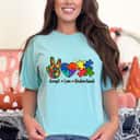 Love Accept Autism Mom Autism Dad Women Autism Awareness T-Shirt Love Accept Autism Mom Autism Dad Women Autism Awareness T-Shirt