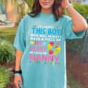 There's This Boy He Calls Me Nanny Autism Awareness T-Shirt There's This Boy He Calls Me Nanny Autism Awareness T-Shirt